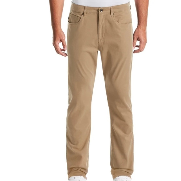 Perry Ellis Very Slim Fit Twill Stretch Pant - Picture 1 of 4